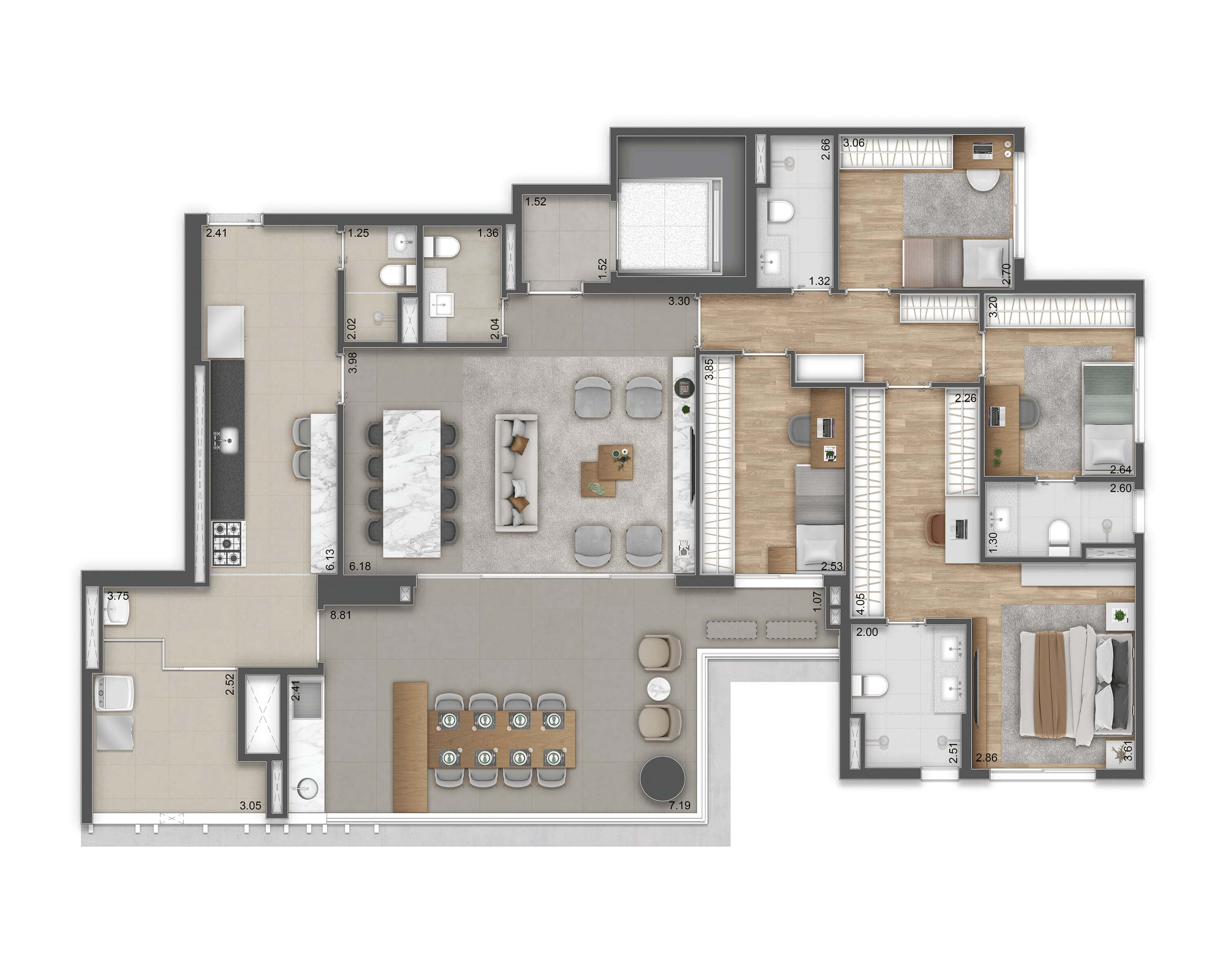 Unik Residence em Nova Klabin, São Paulo – foto 3