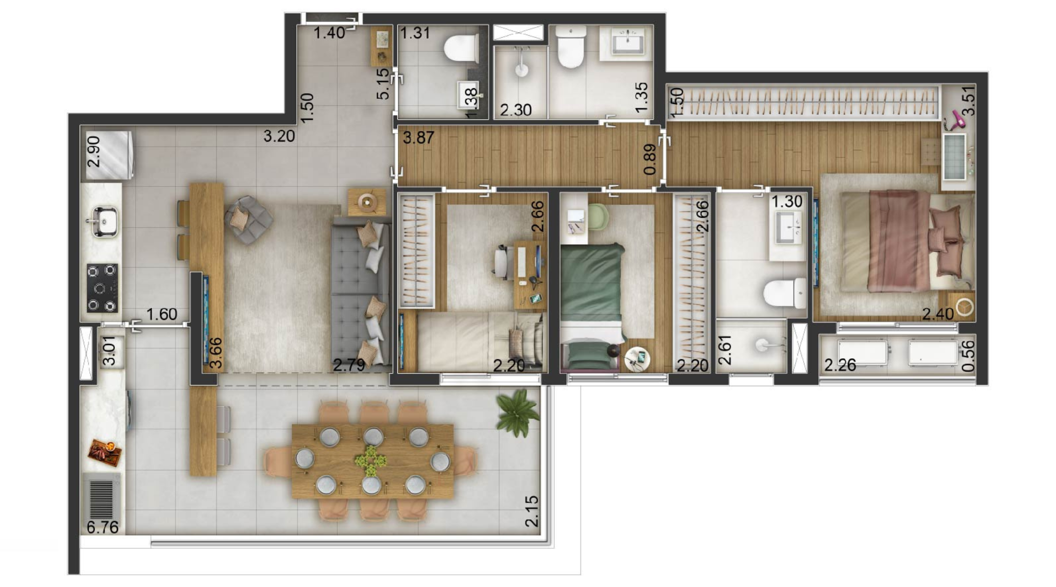 Arch Boa Vista Residence em Alto da Boa Vista, São Paulo – foto 37