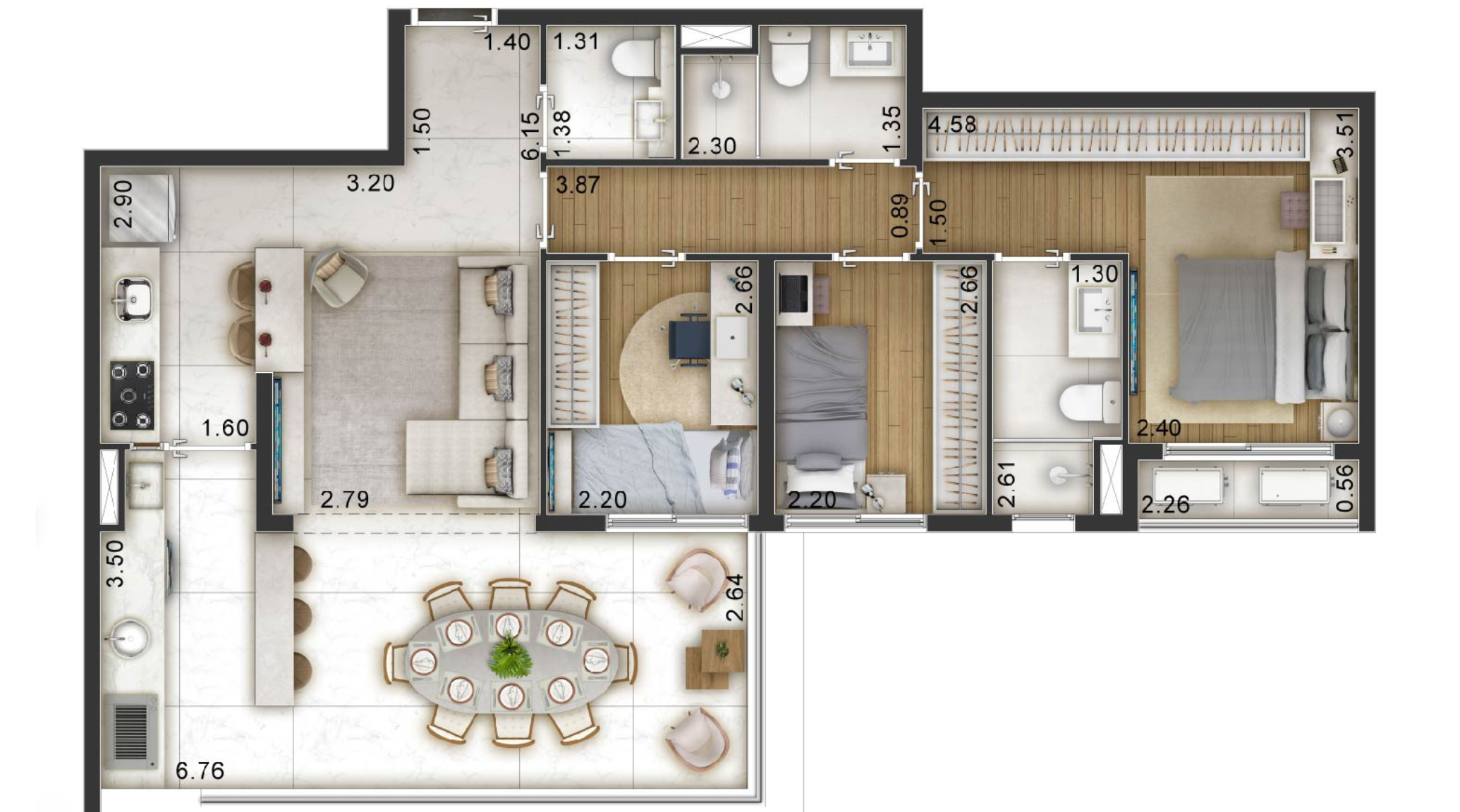 Arch Boa Vista Residence em Alto da Boa Vista, São Paulo – foto 36
