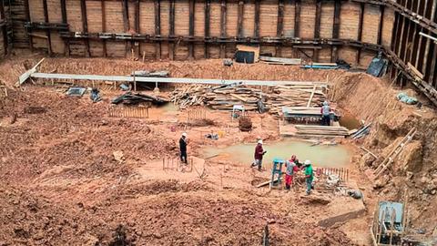 Foto da obra