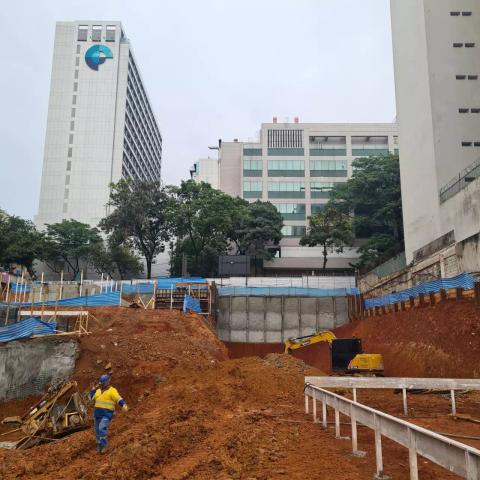 Foto da obra