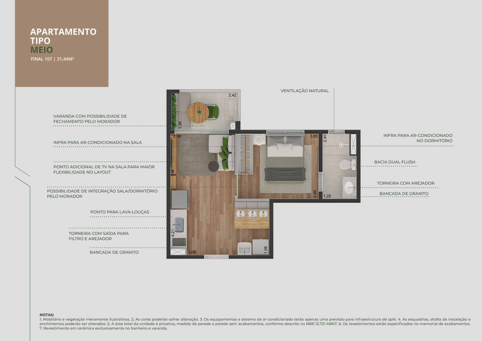 Brooklin Sky Home Tower em Brooklin, São Paulo – foto 18