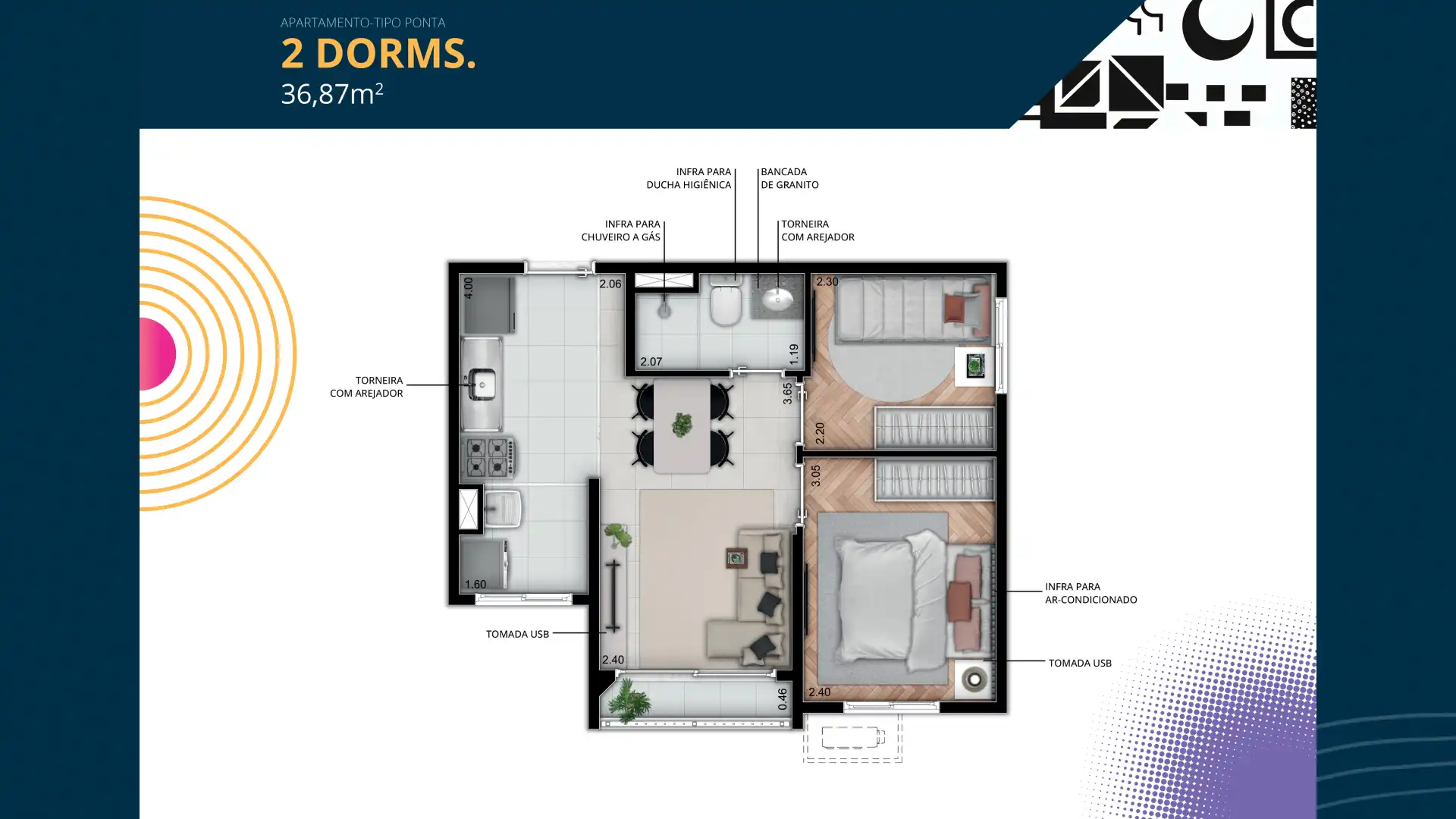 Concept Barra Funda Residence em Barra Funda, São Paulo – foto 23