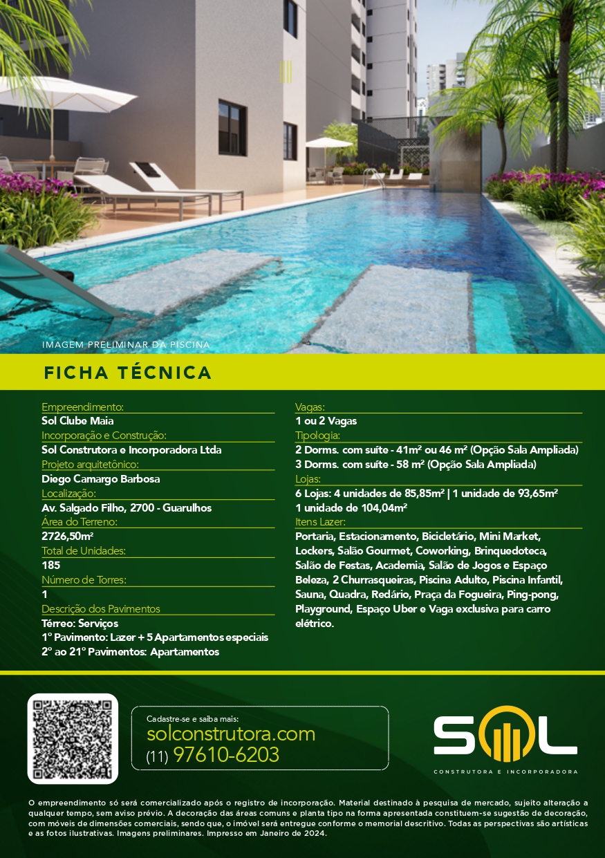 Sol Clube Maia em Centro, Guarulhos – foto 18