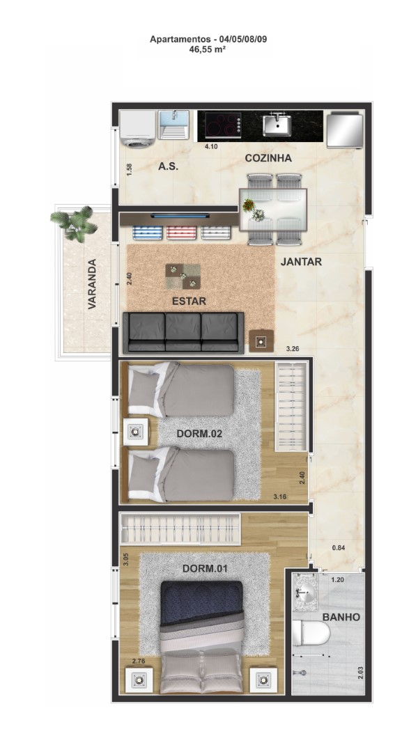 Residencial Ville Belle em Vila Silveira, Guarulhos – foto 15