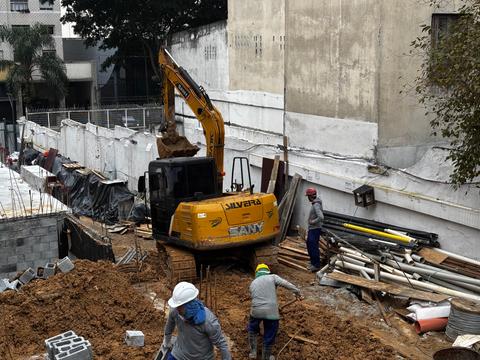 Foto da obra