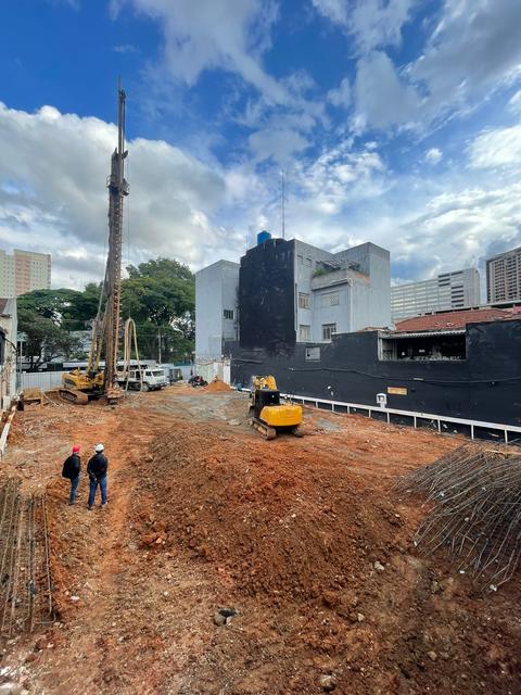 Foto da obra