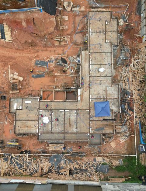 Foto da obra