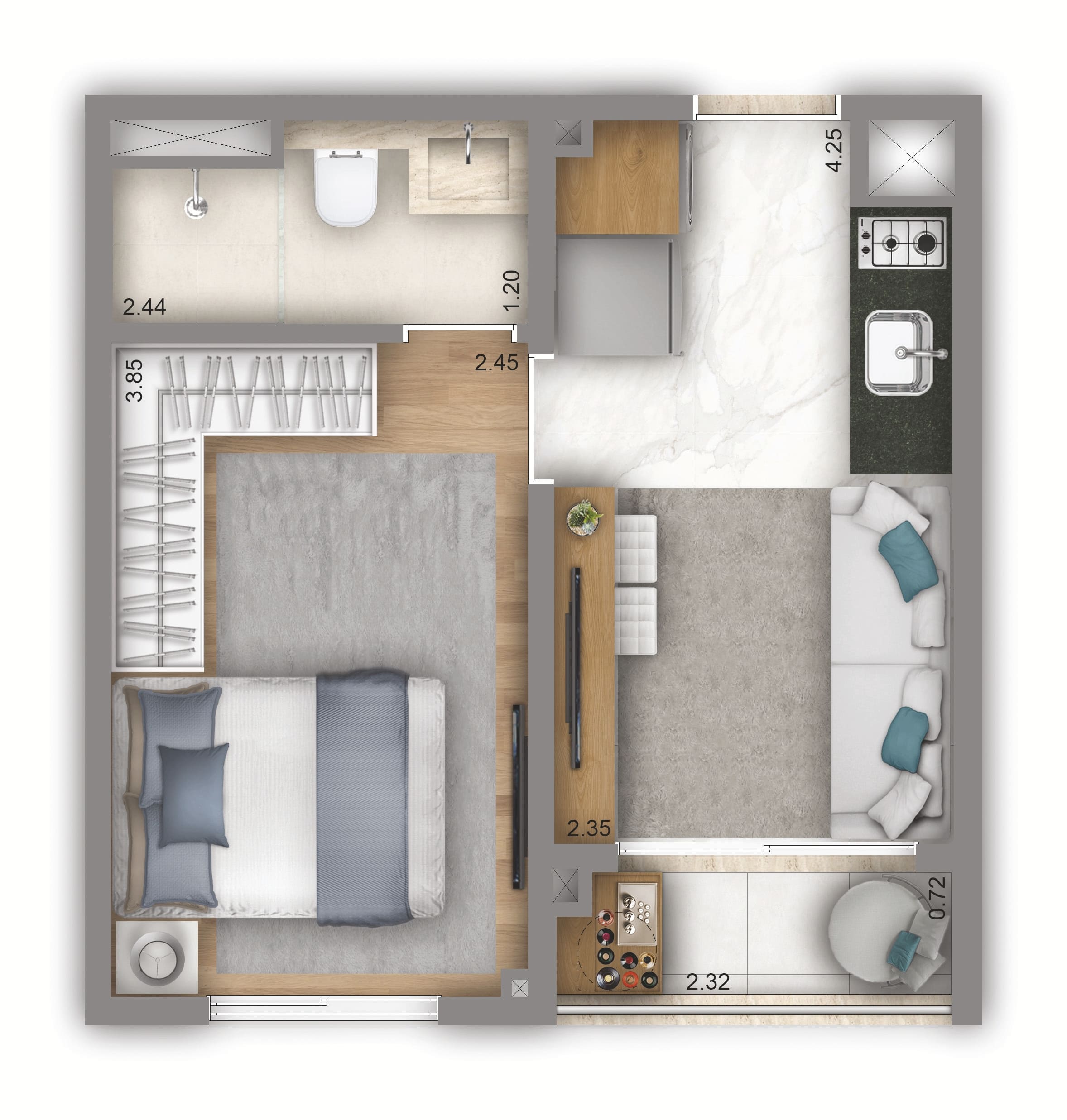 Living In Nova Klabin em Nova Klabin, São Paulo – foto 15
