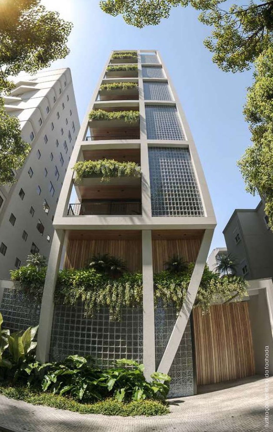 Casa Vertical Jardins em Jardins, São Paulo