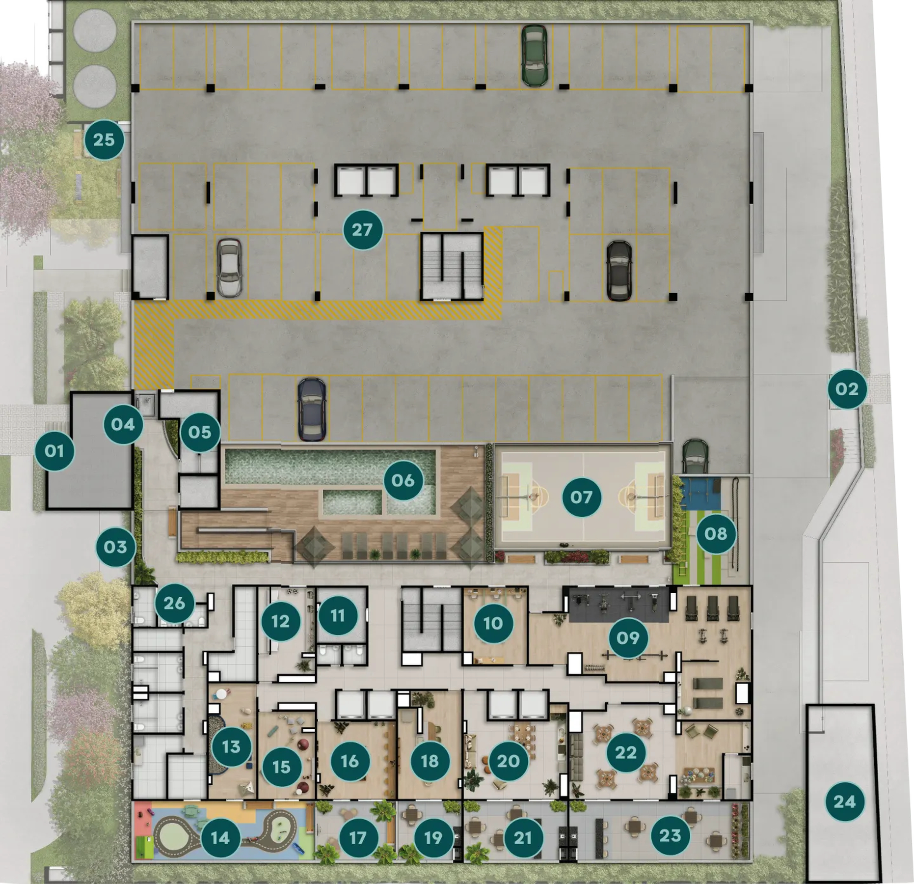 Pátio Guarulhos Residencial Marô em Vila Itapegica, Guarulhos – foto 9