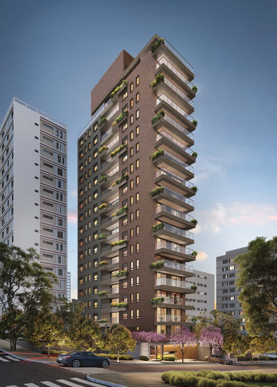 Edifício Jardins Padre João Manuel em Cerqueira César, São Paulo