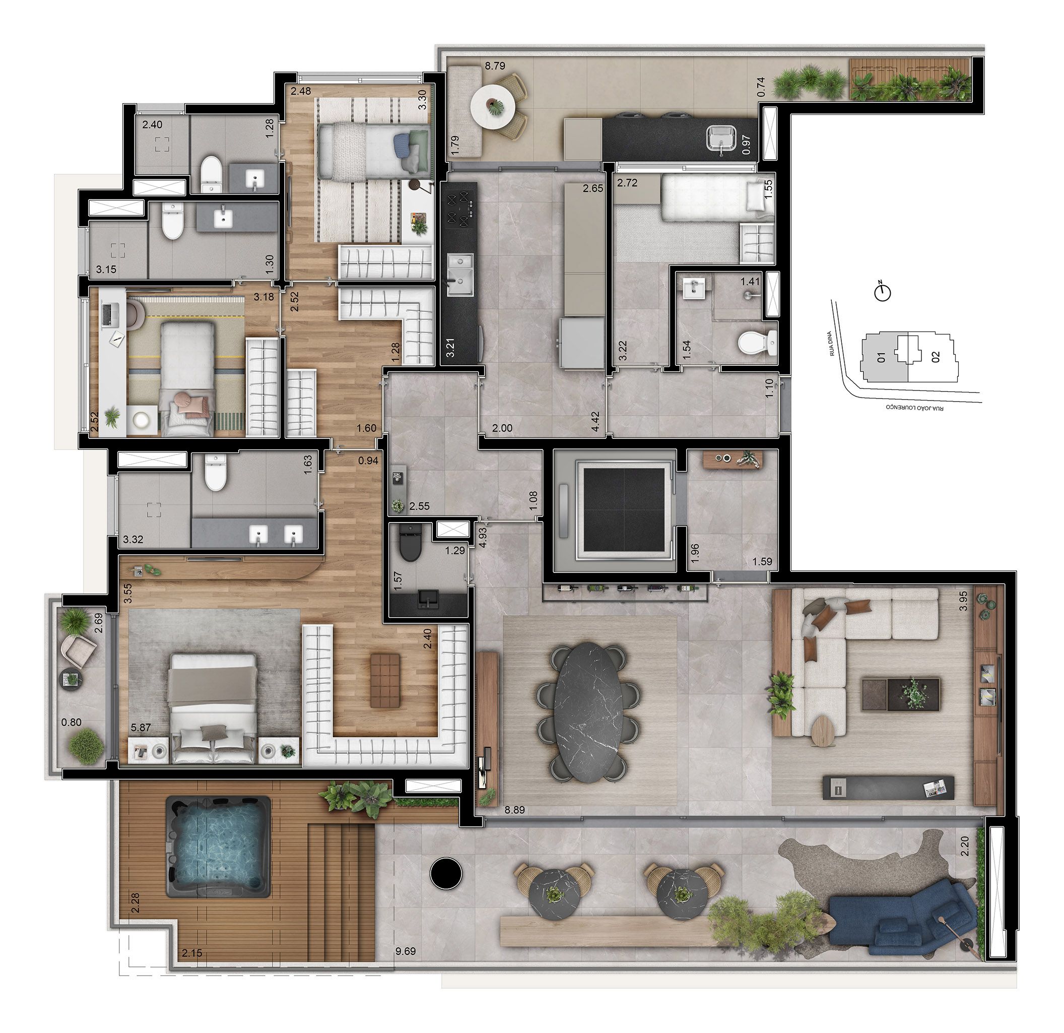Metropolitan Vila Nova by Helbor em Vila Nova Conceição, São Paulo – foto 3
