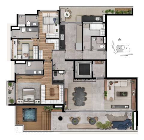 Metropolitan Vila Nova by Helbor em Vila Nova Conceição, São Paulo - foto 3
