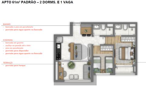 Trinity Vila Clementino - Home em Vila Clementino, São Paulo - foto 1