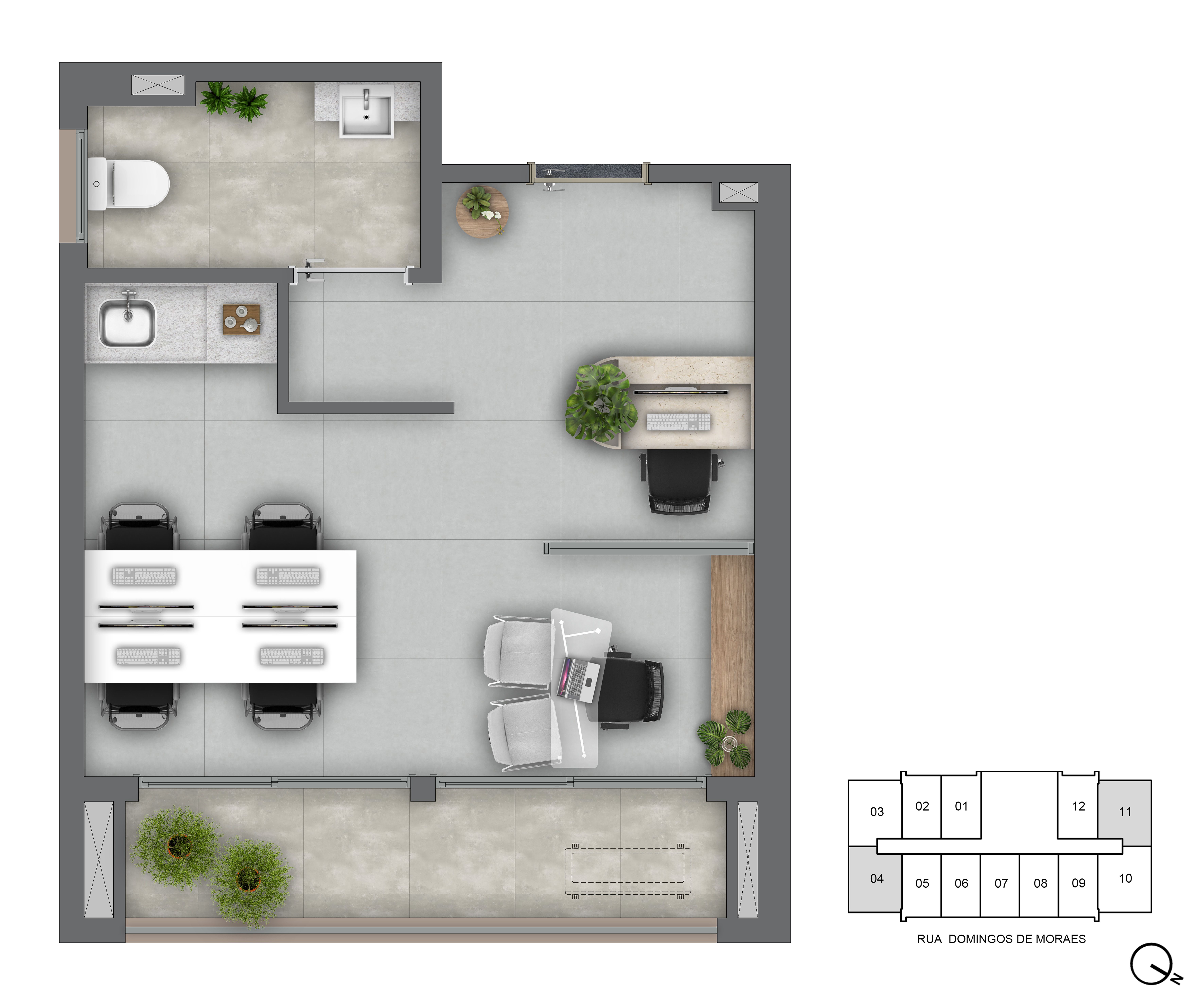 Helbor Patteo Vila Mariana - Life & Office em Vila Mariana, São Paulo – foto 3