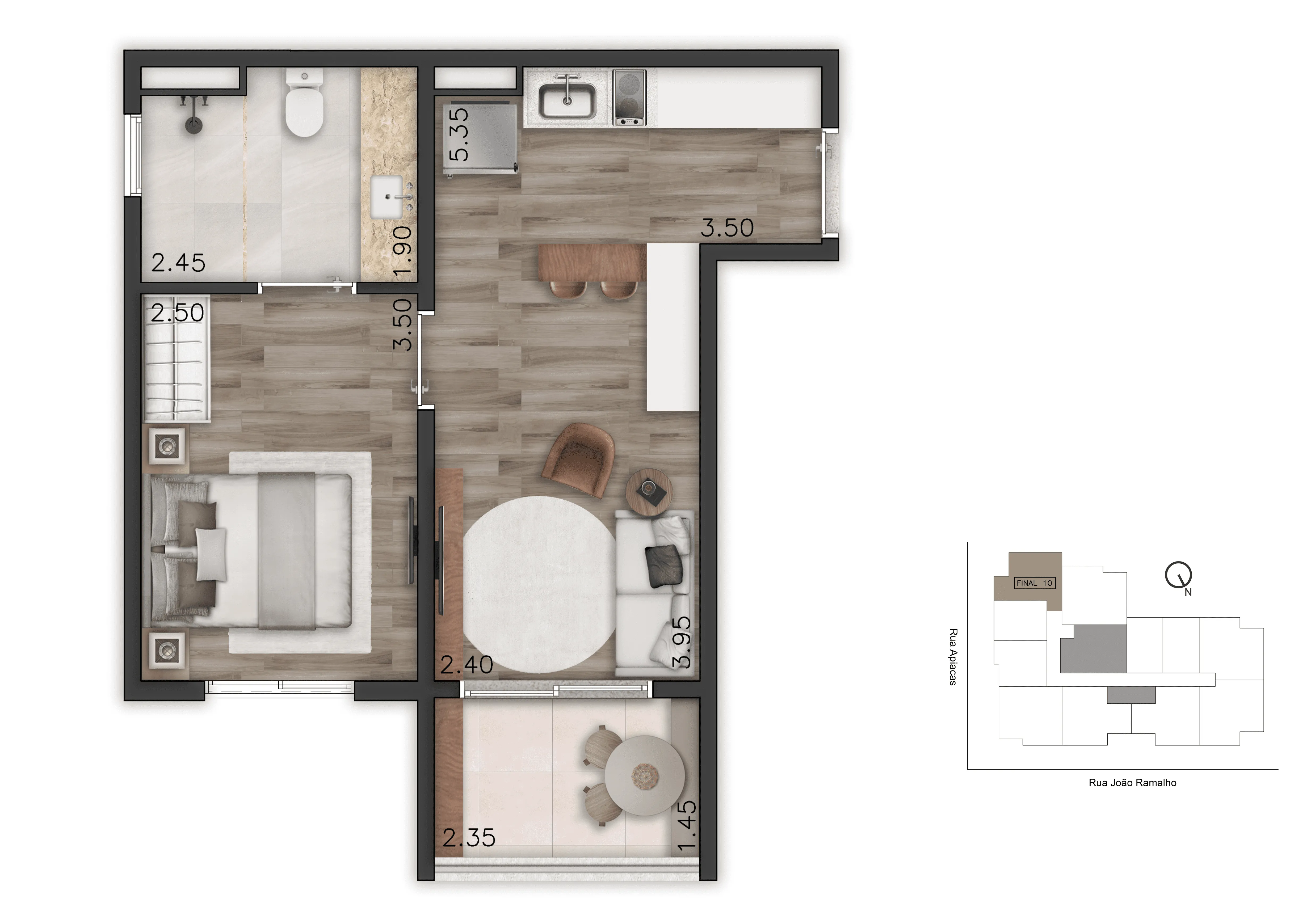 Maison Cyrela Perdizes Apartments em Perdizes, São Paulo – foto 16