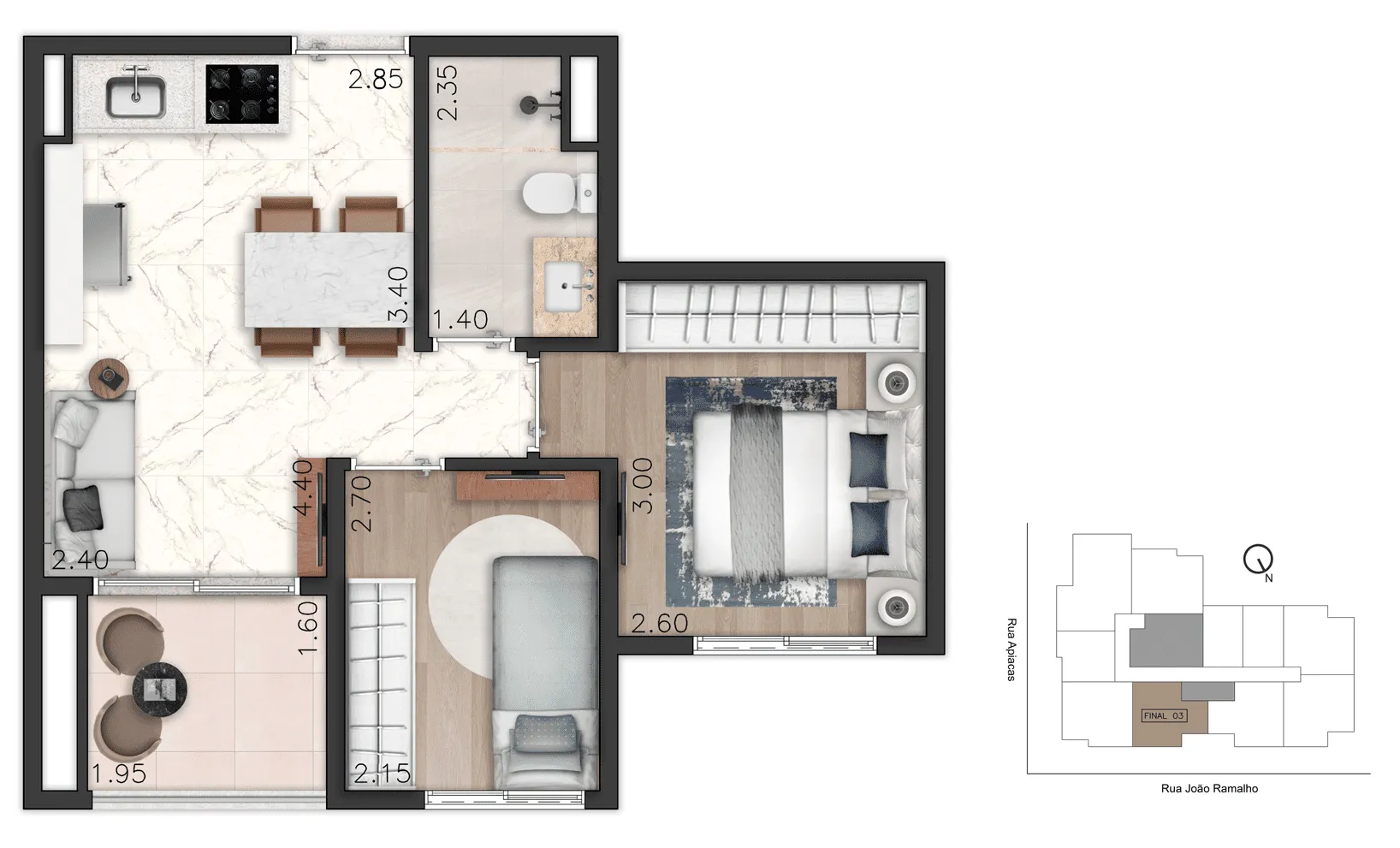 Maison Cyrela Perdizes Apartments em Perdizes, São Paulo – foto 17
