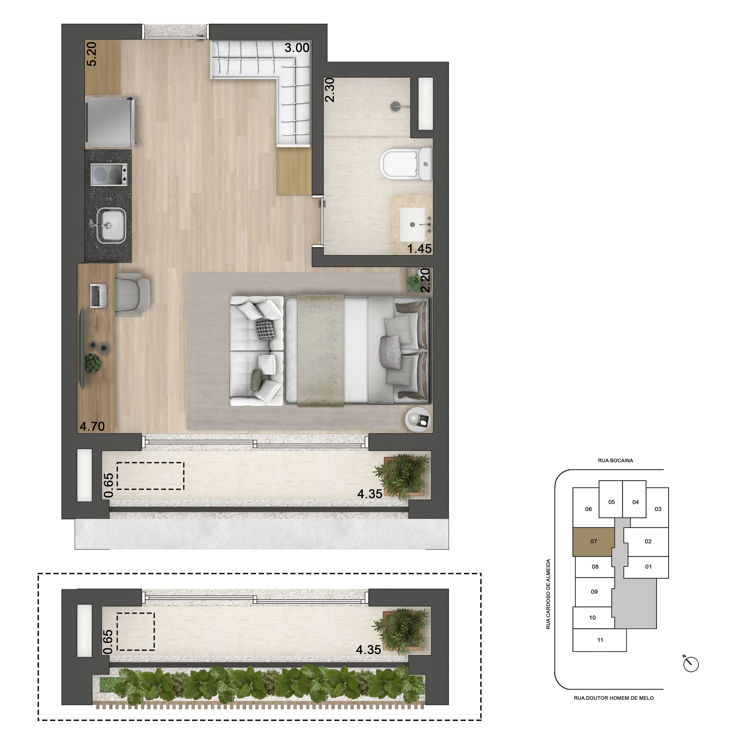 Aura Pacaembu Studios | Cyrela em Perdizes, São Paulo – foto 14
