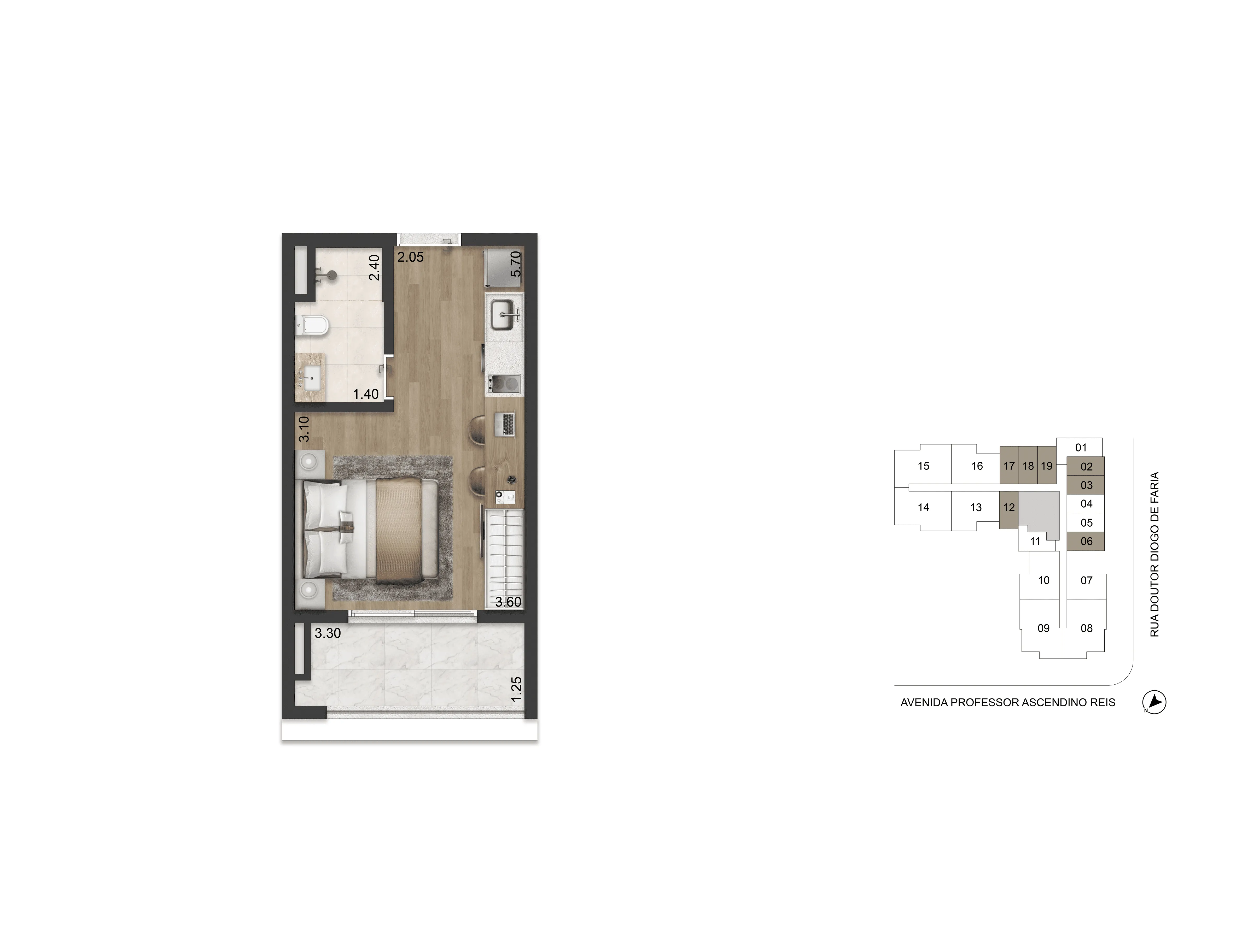 Casa Ibirapuera Apartments em Vila Clementino, São Paulo – foto 15