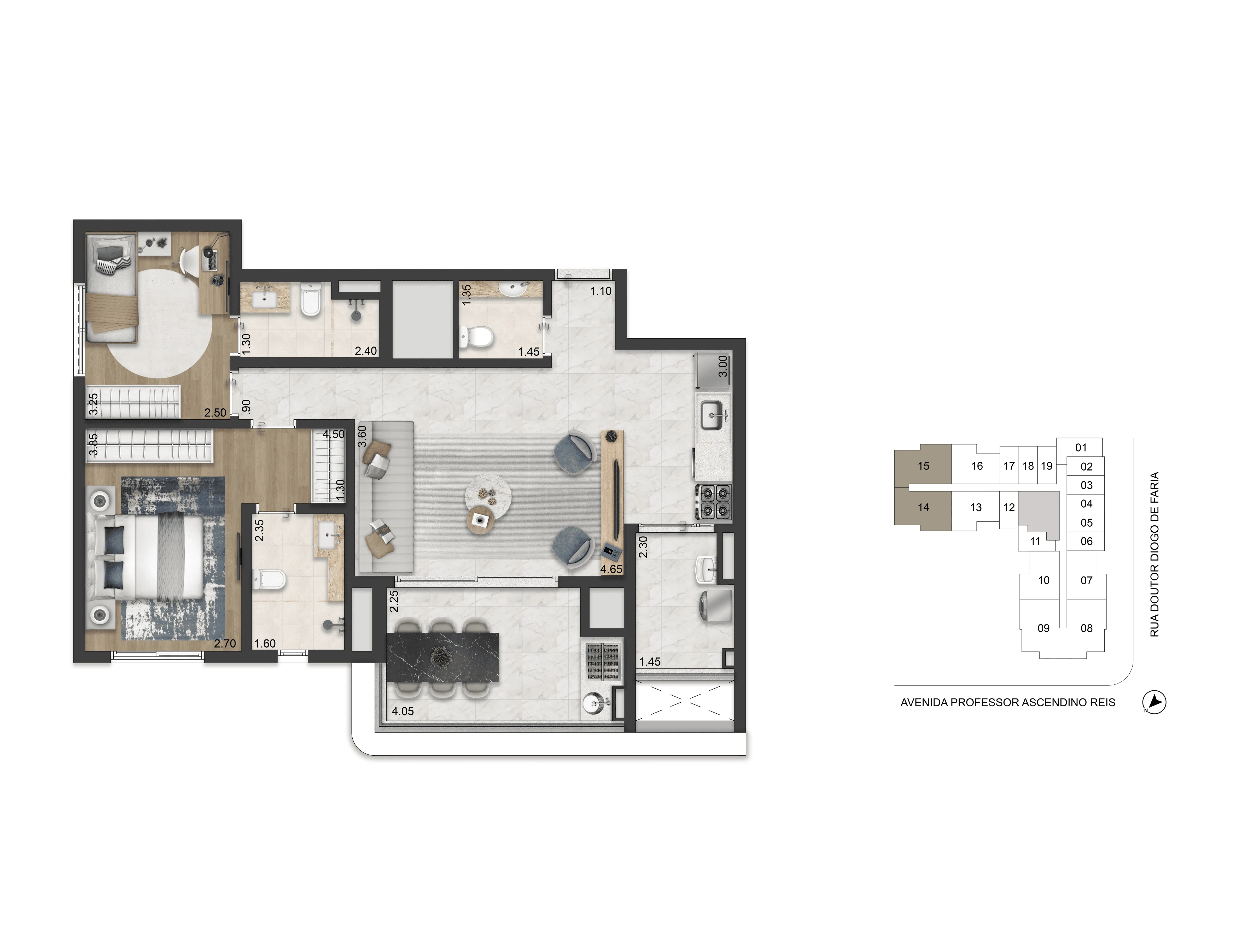 Casa Ibirapuera Apartments em Vila Clementino, São Paulo – foto 19