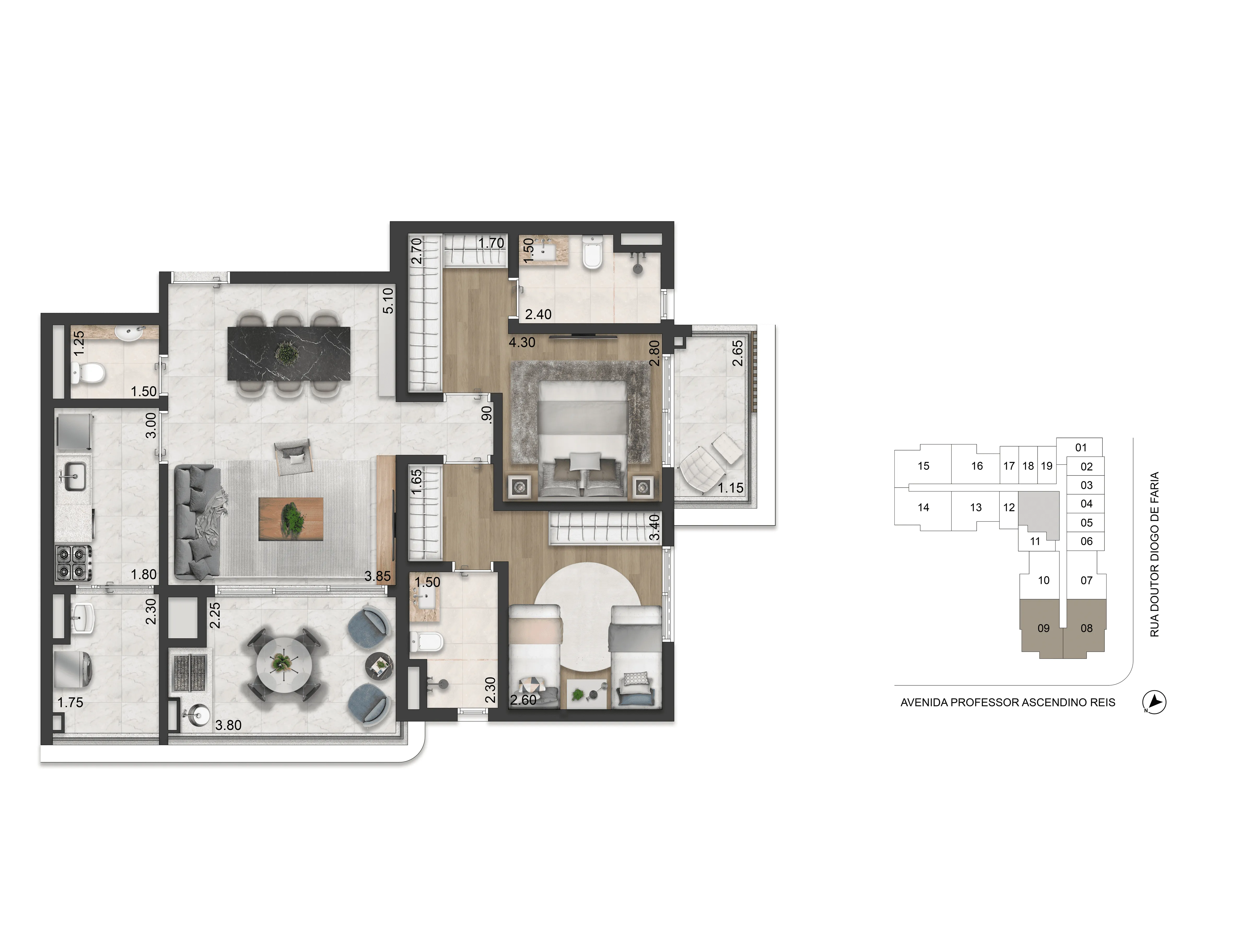 Casa Ibirapuera Apartments em Vila Clementino, São Paulo – foto 20