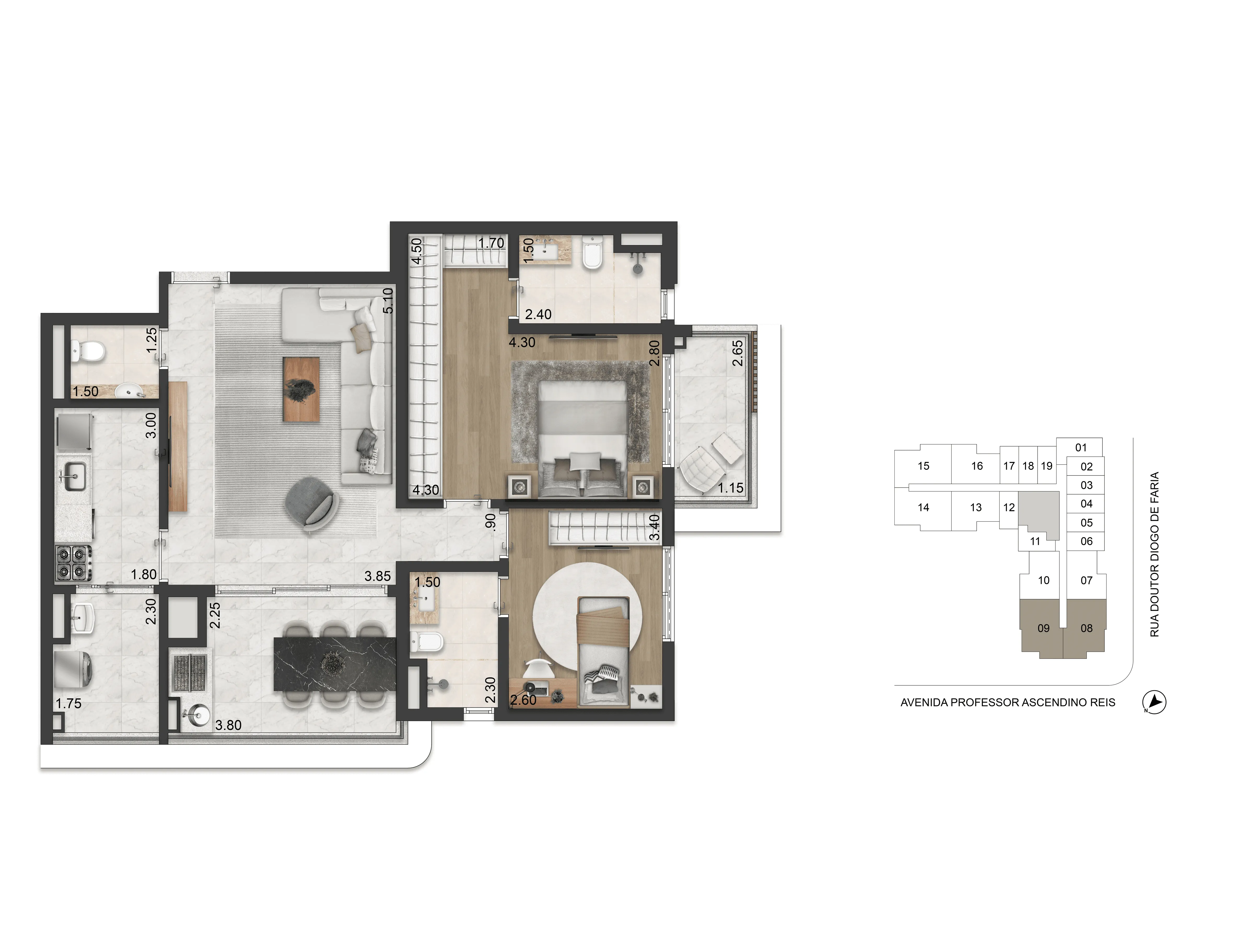 Casa Ibirapuera Apartments em Vila Clementino, São Paulo – foto 21