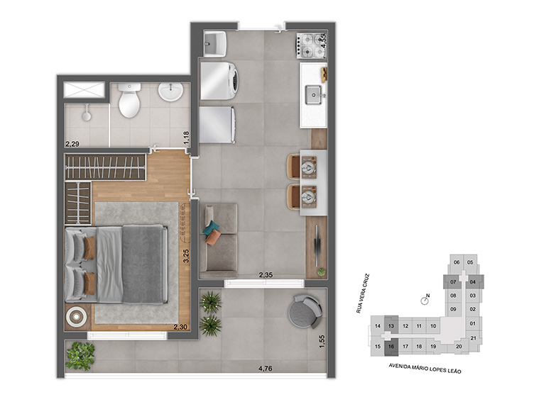 Viz by Plano&Plano em Santo Amaro, São Paulo – foto 1