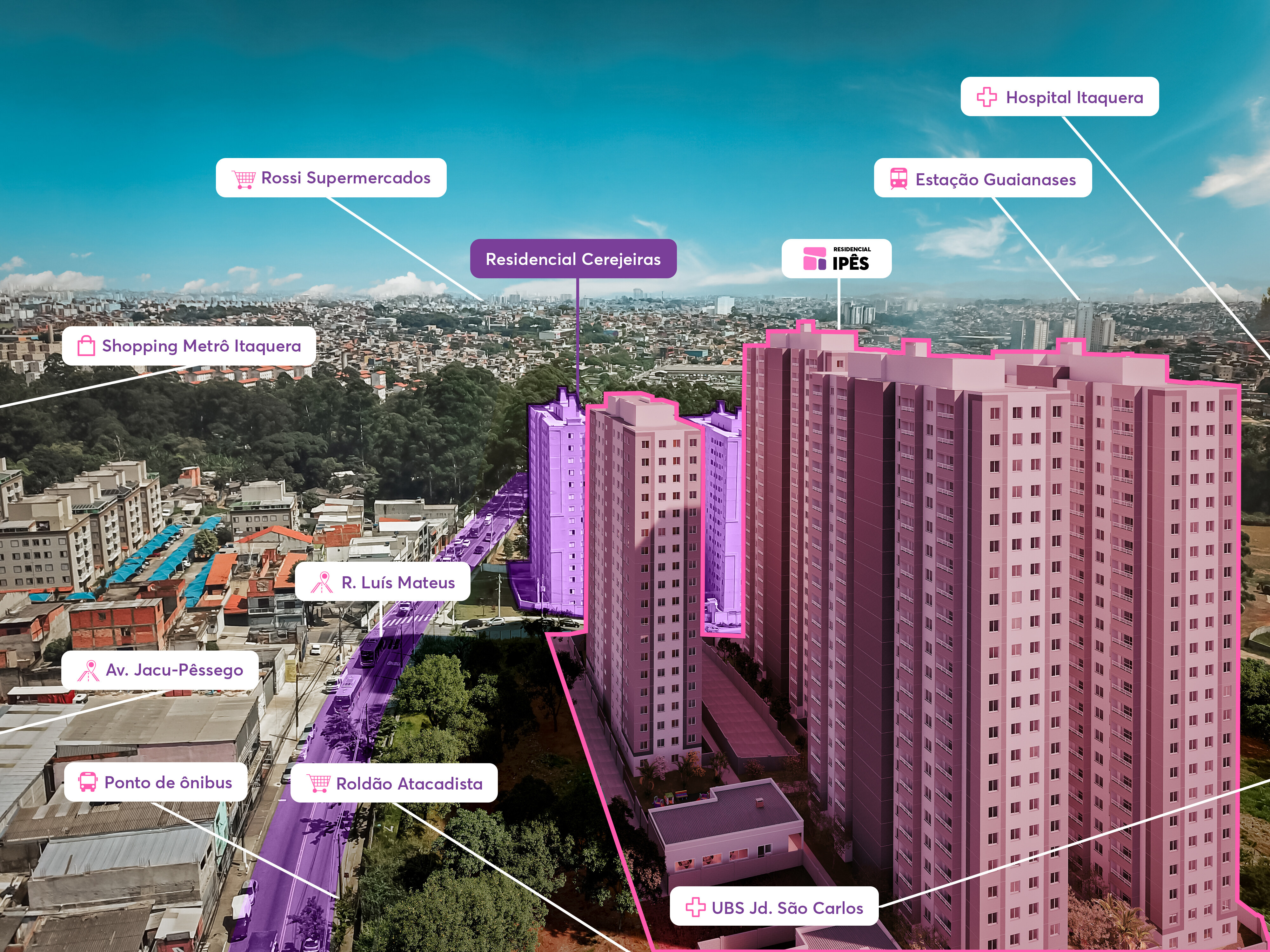 Residencial Ipês em Itaquera, São Paulo