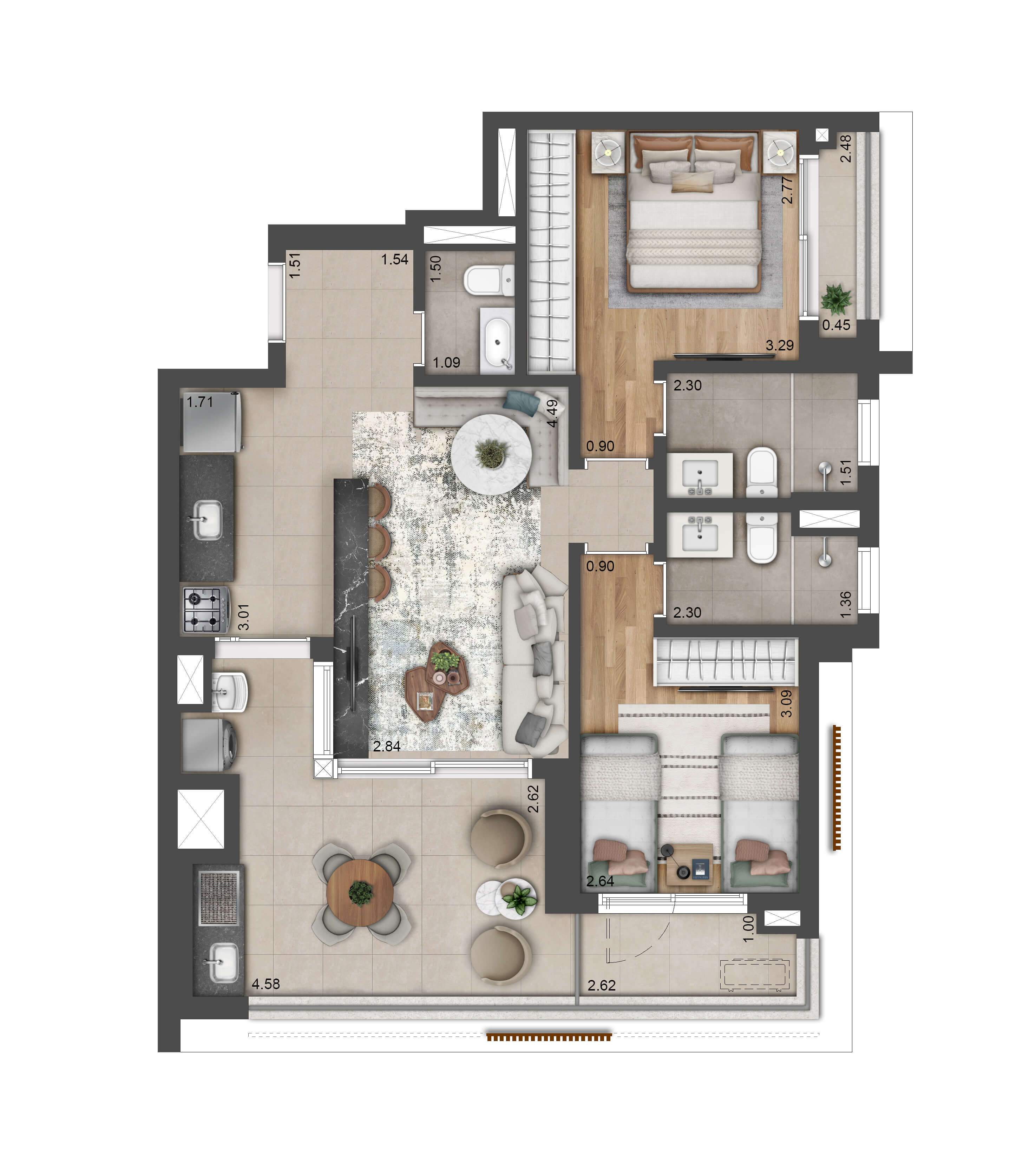Most Moema Home em Moema, São Paulo – foto 3