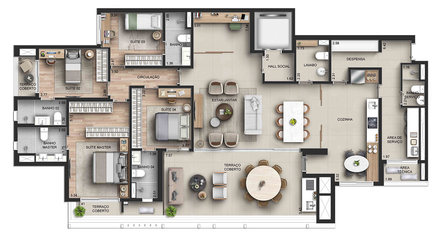 CAPITOLO by Piero Lissoni em Chácara Klabin, São Paulo – foto 1